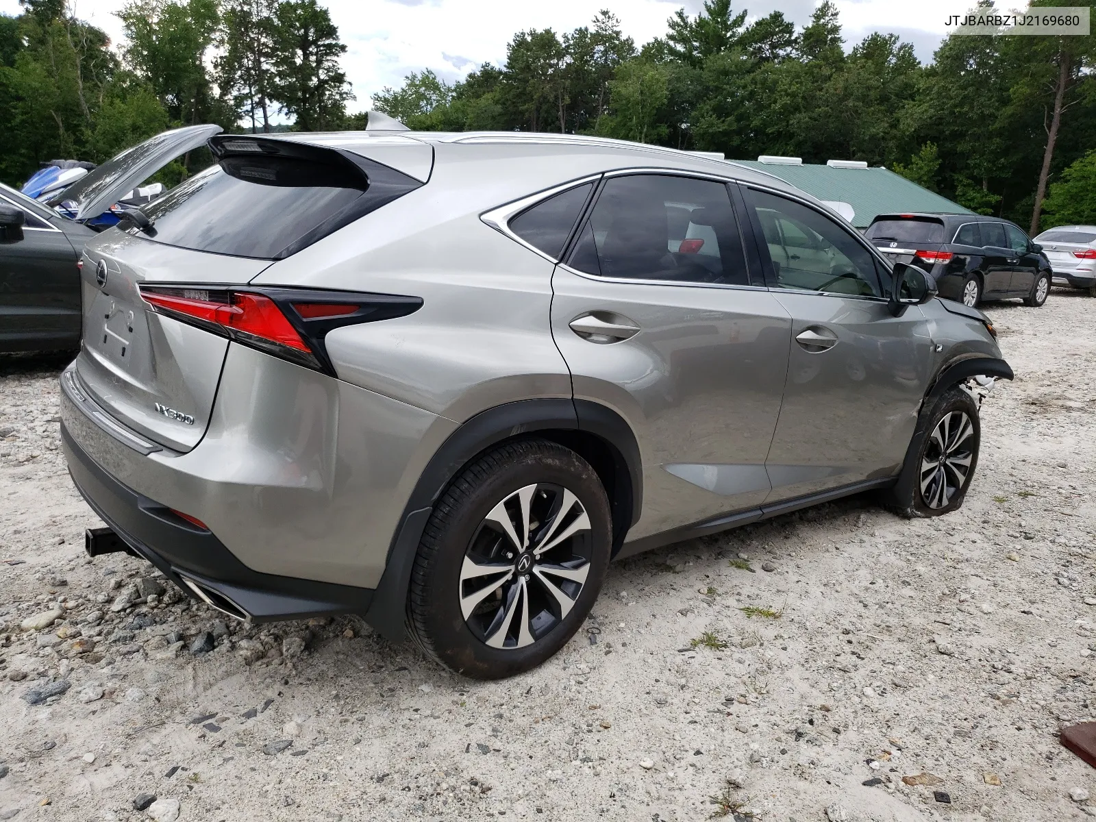 2018 Lexus Nx 300 Base VIN: JTJBARBZ1J2169680 Lot: 66903494