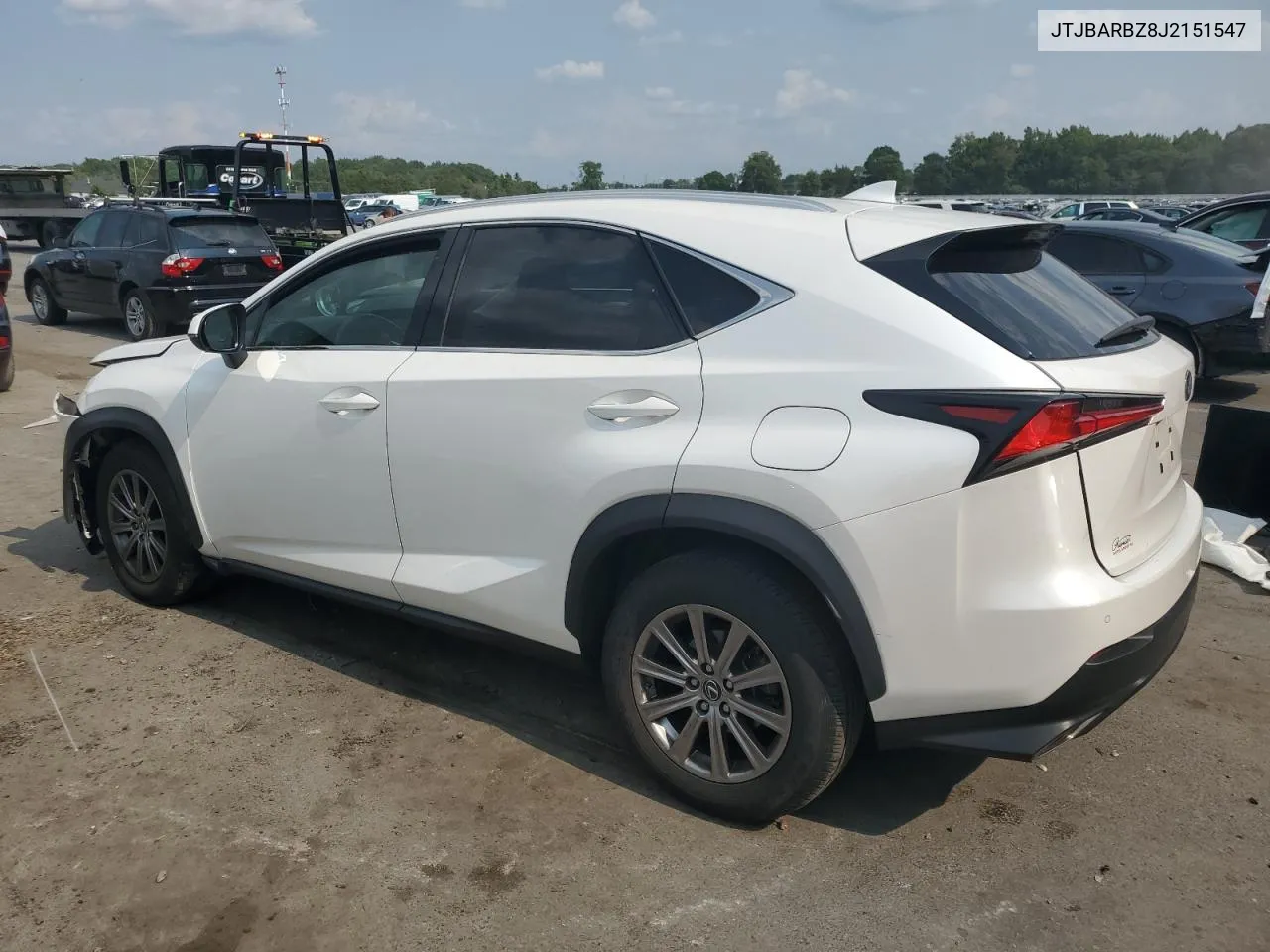 2018 Lexus Nx 300 Base VIN: JTJBARBZ8J2151547 Lot: 67541684