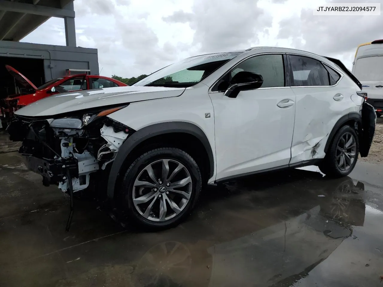 JTJYARBZ2J2094577 2018 Lexus Nx 300 Base