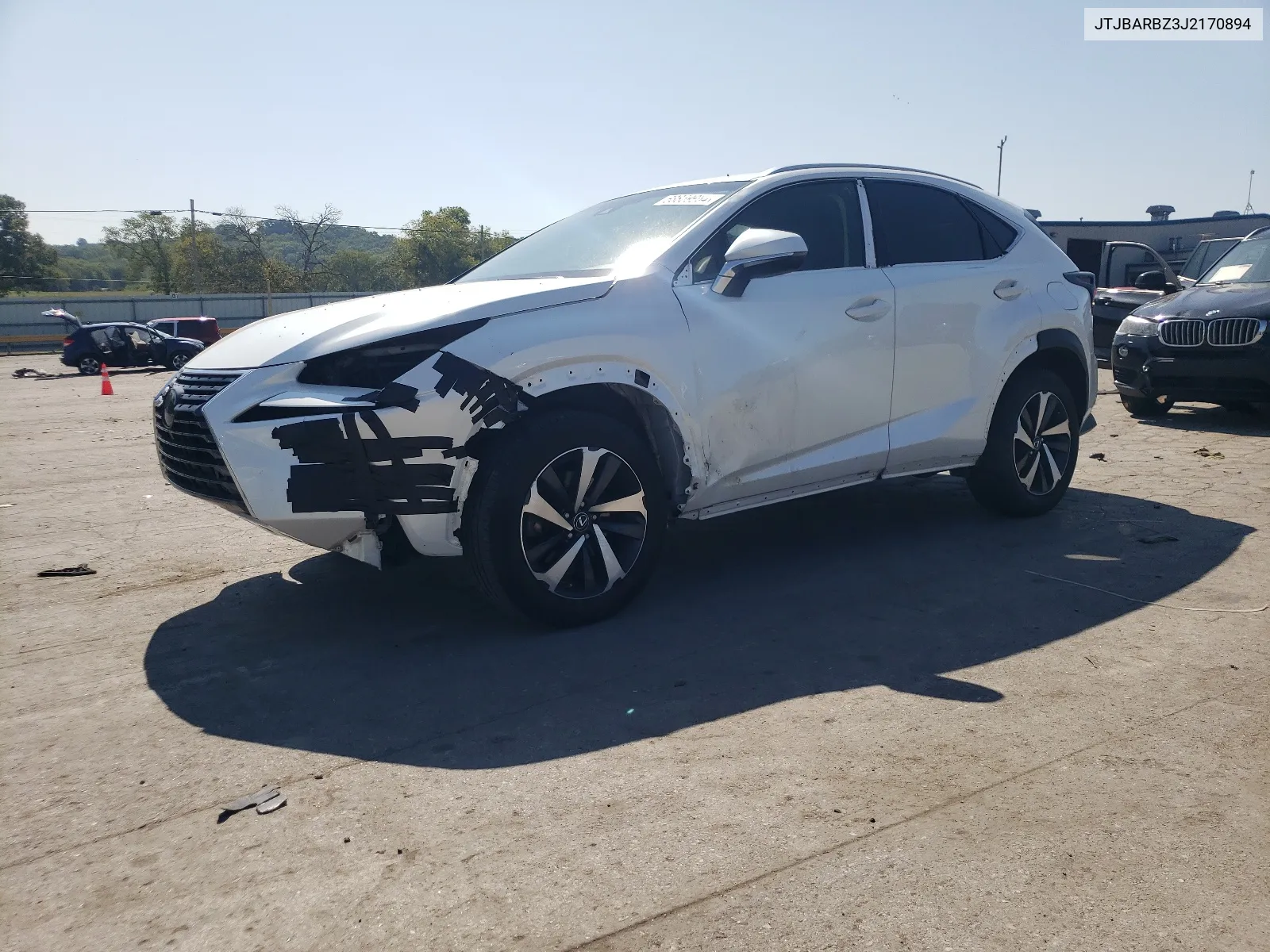 JTJBARBZ3J2170894 2018 Lexus Nx 300 Base