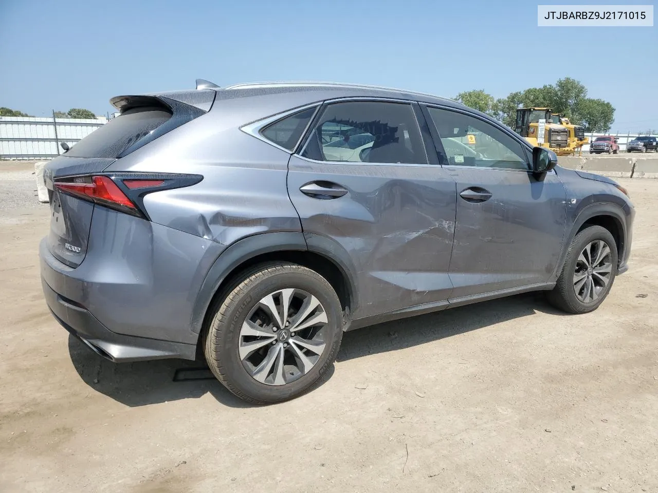 2018 Lexus Nx 300 Base VIN: JTJBARBZ9J2171015 Lot: 69009454