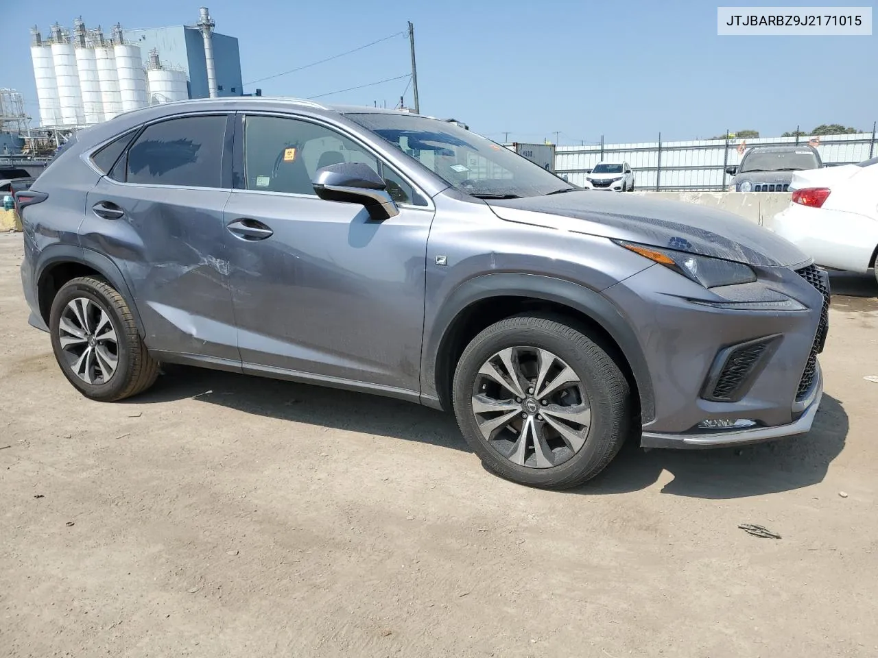 2018 Lexus Nx 300 Base VIN: JTJBARBZ9J2171015 Lot: 69009454