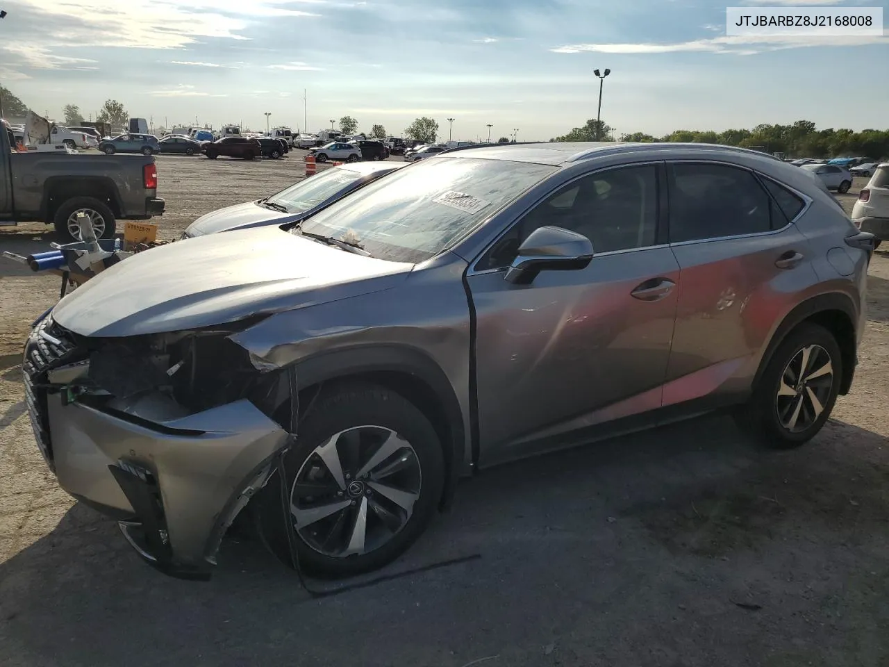 2018 Lexus Nx 300 Base VIN: JTJBARBZ8J2168008 Lot: 69209334