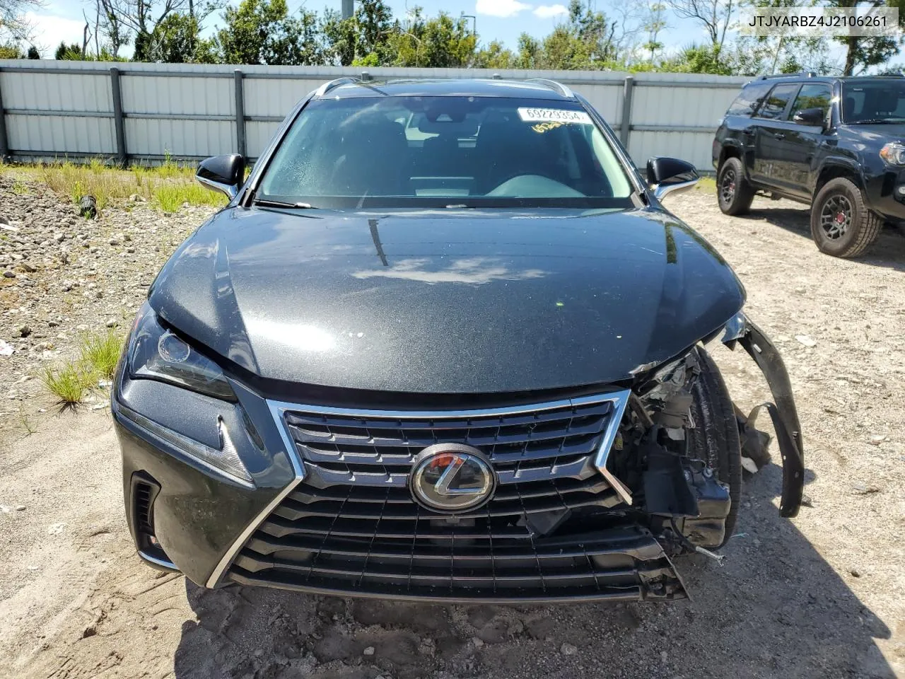 2018 Lexus Nx 300 Base VIN: JTJYARBZ4J2106261 Lot: 69229354