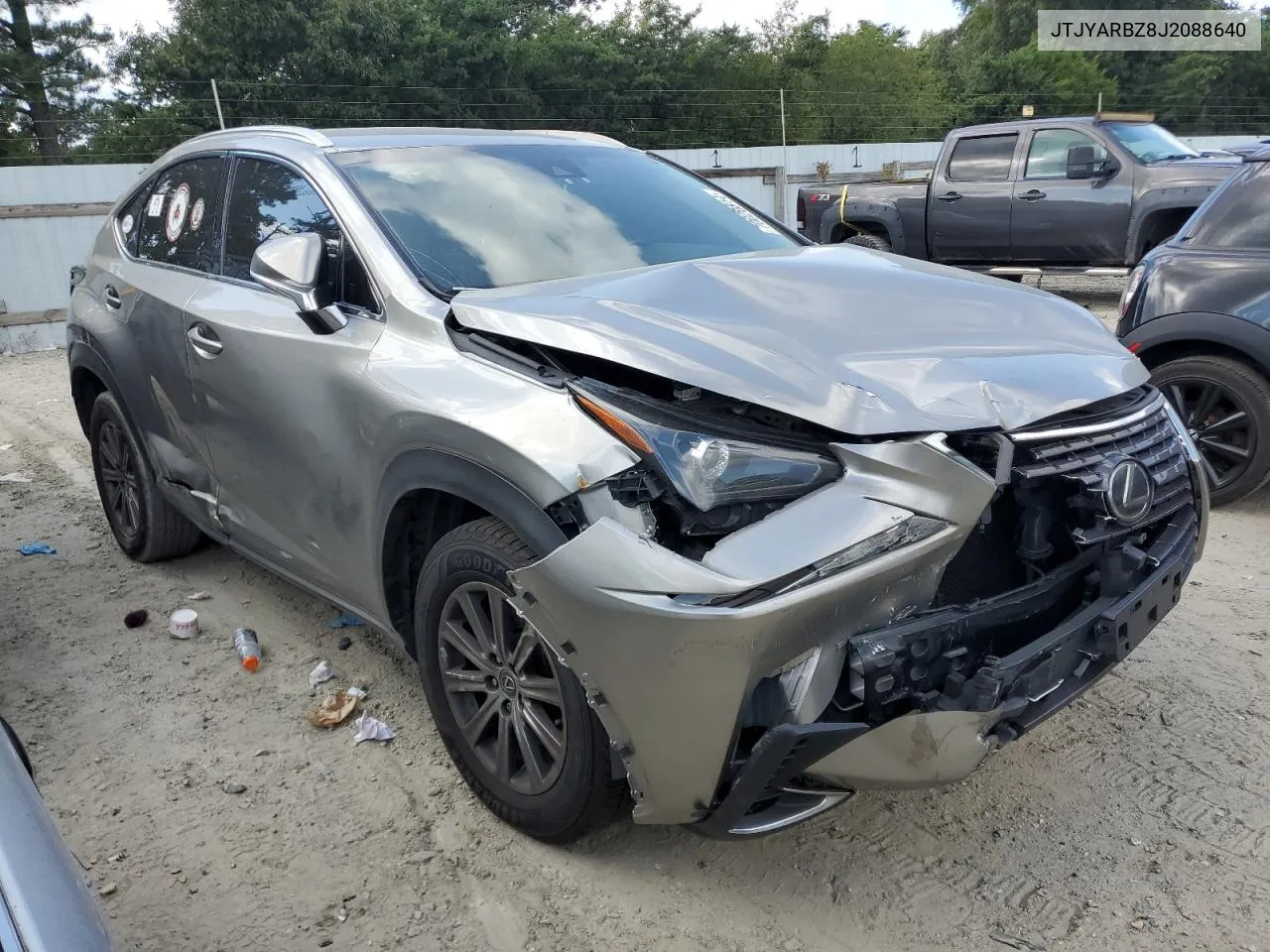 2018 Lexus Nx 300 Base VIN: JTJYARBZ8J2088640 Lot: 70020814