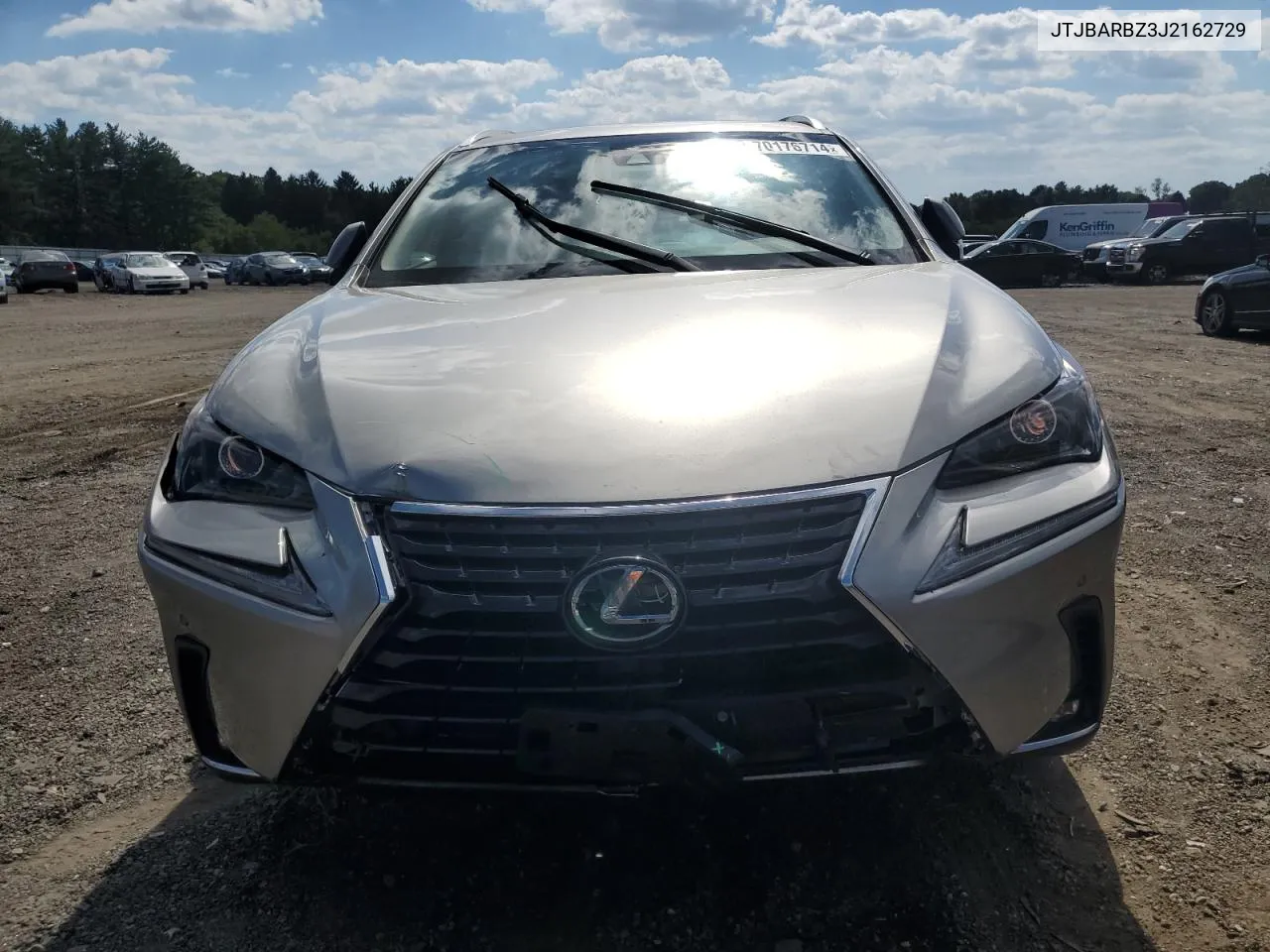 2018 Lexus Nx 300 Base VIN: JTJBARBZ3J2162729 Lot: 70176714