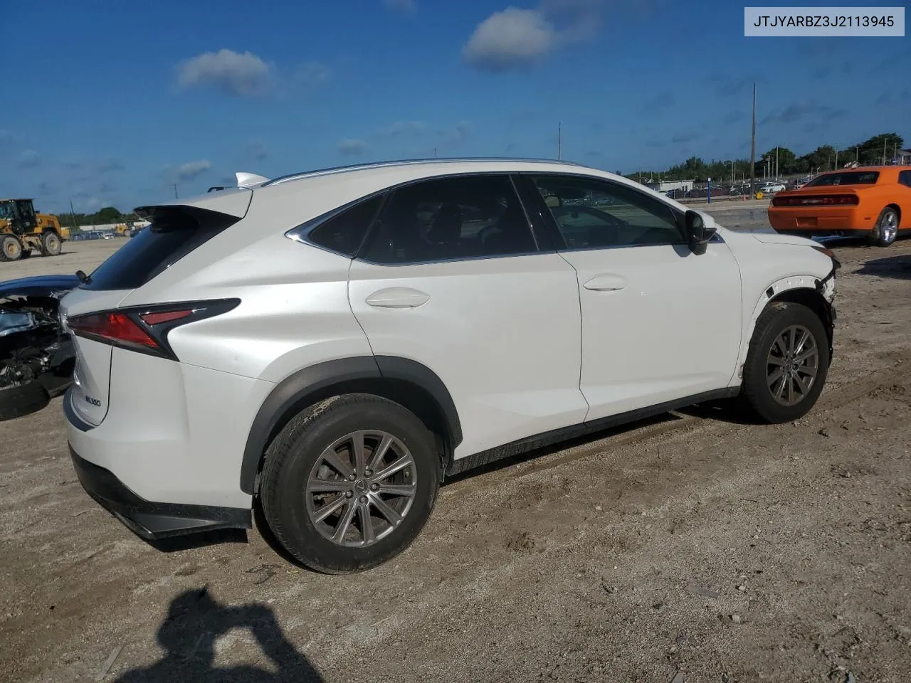 JTJYARBZ3J2113945 2018 Lexus Nx 300 Base