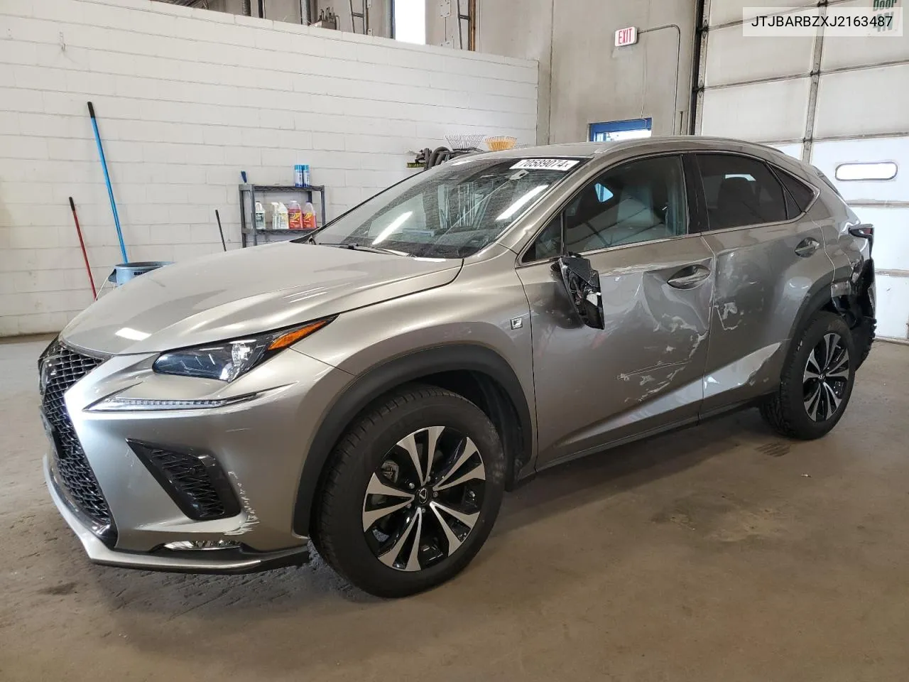 JTJBARBZXJ2163487 2018 Lexus Nx 300 Base