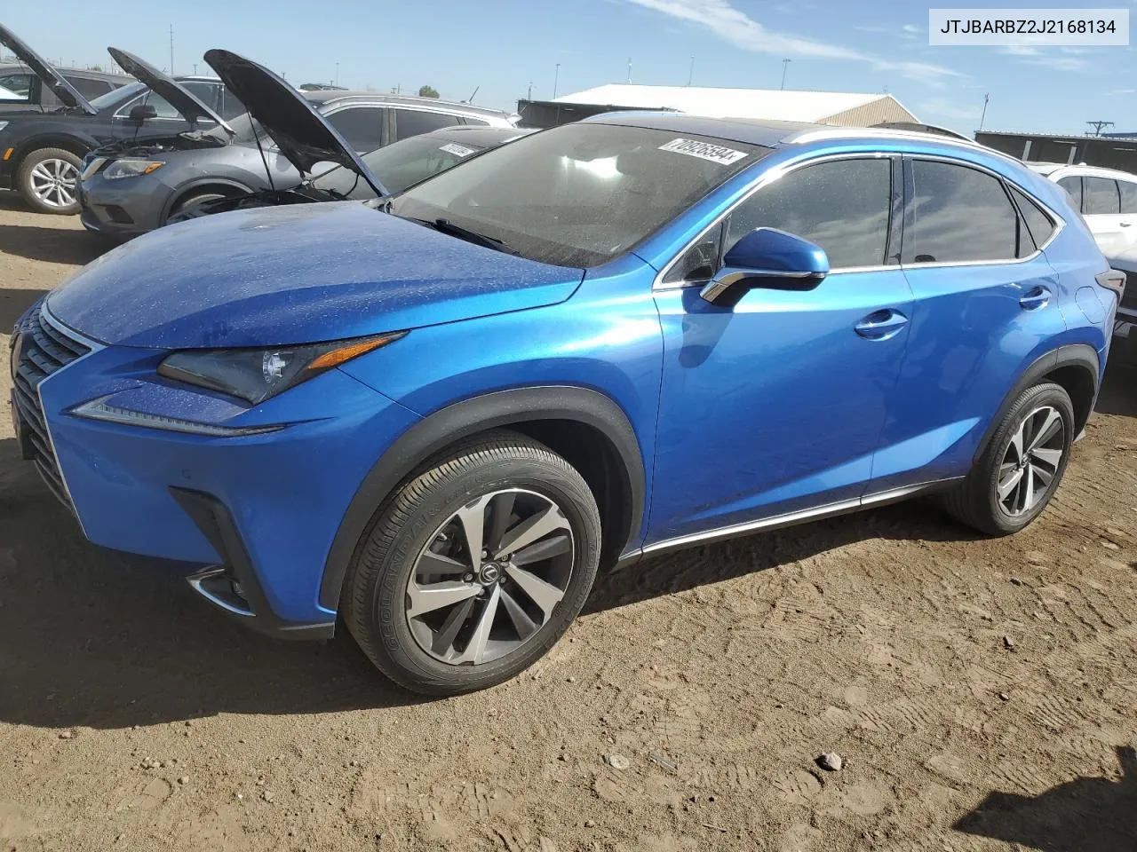 2018 Lexus Nx 300 Base VIN: JTJBARBZ2J2168134 Lot: 70926594