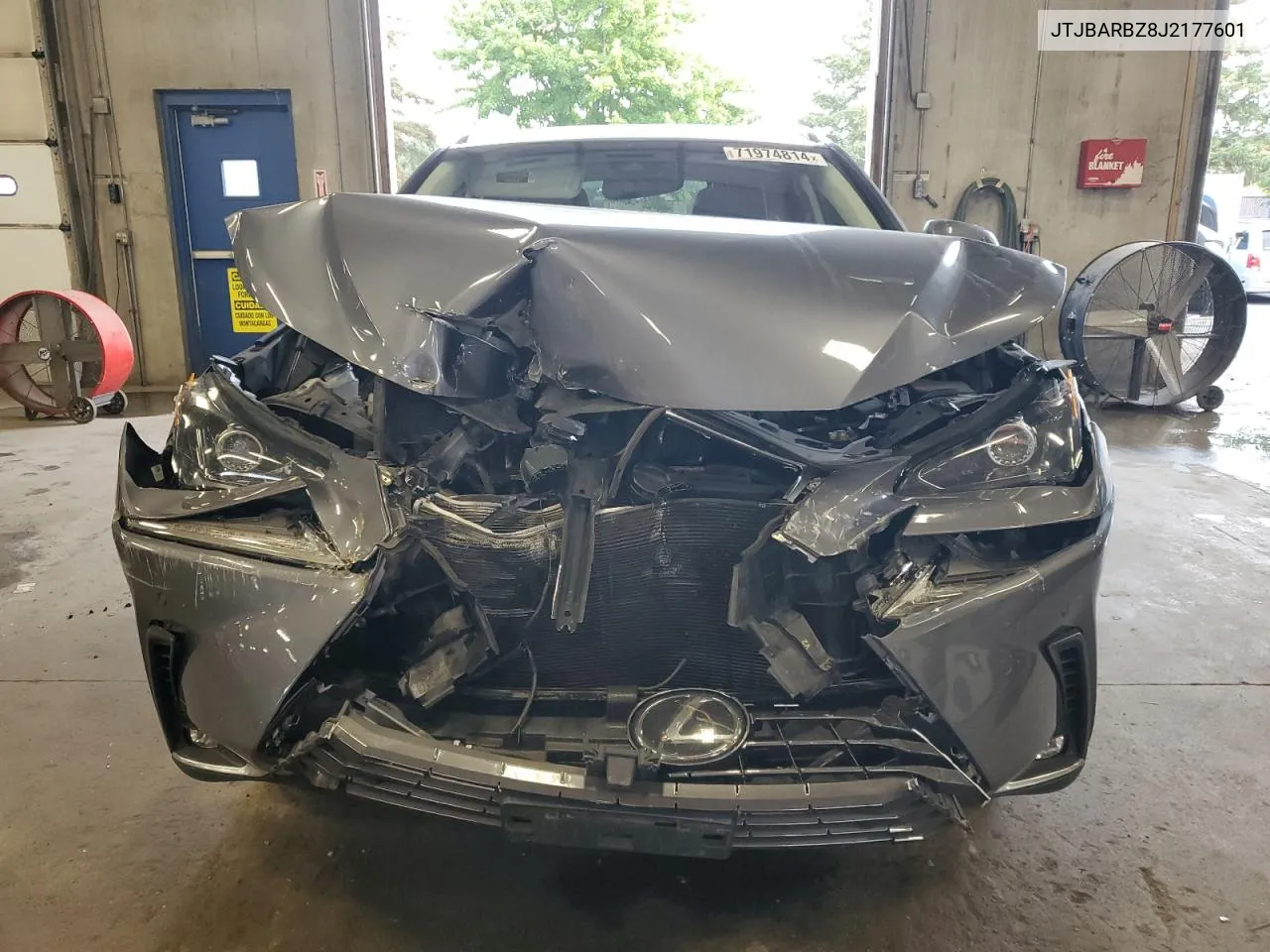 JTJBARBZ8J2177601 2018 Lexus Nx 300 Base