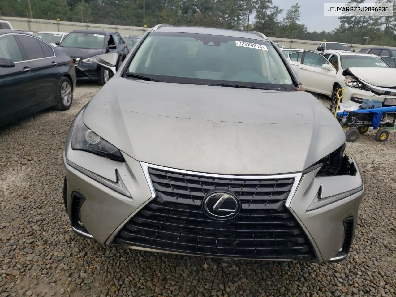 JTJYARBZ3J2096936 2018 Lexus Nx 300 Base