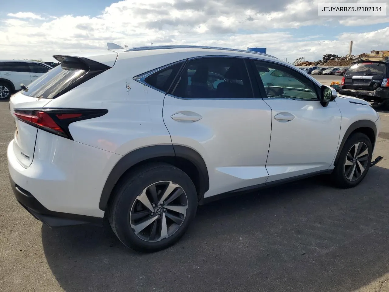 JTJYARBZ5J2102154 2018 Lexus Nx 300 Base