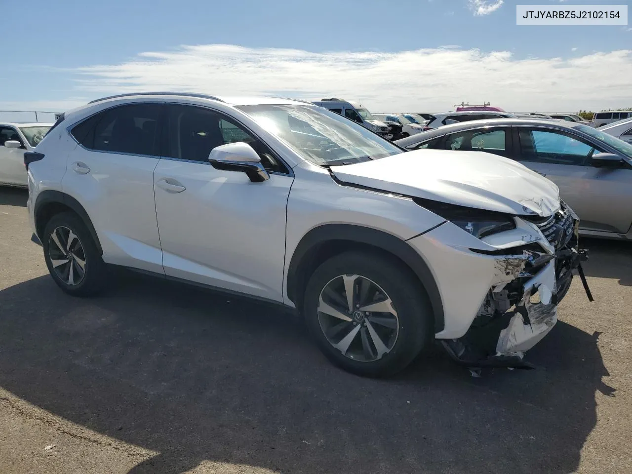 2018 Lexus Nx 300 Base VIN: JTJYARBZ5J2102154 Lot: 72985784