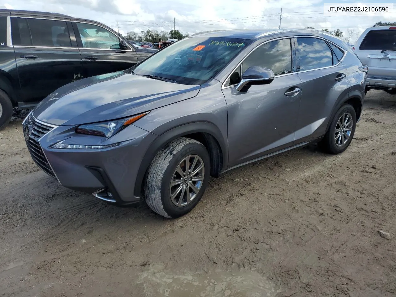 2018 Lexus Nx 300 Base VIN: JTJYARBZ2J2106596 Lot: 73826134