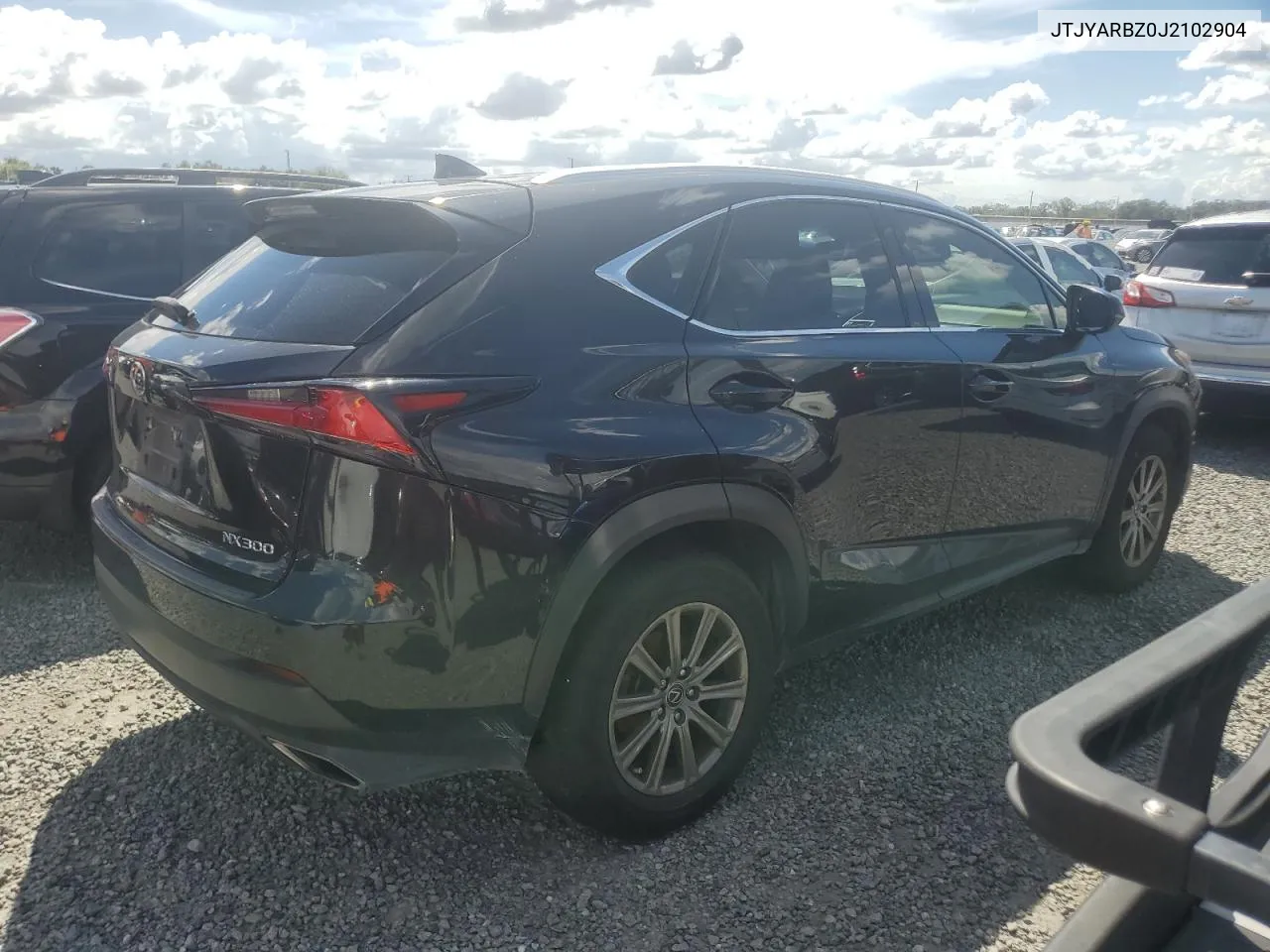 2018 Lexus Nx 300 Base VIN: JTJYARBZ0J2102904 Lot: 73853944