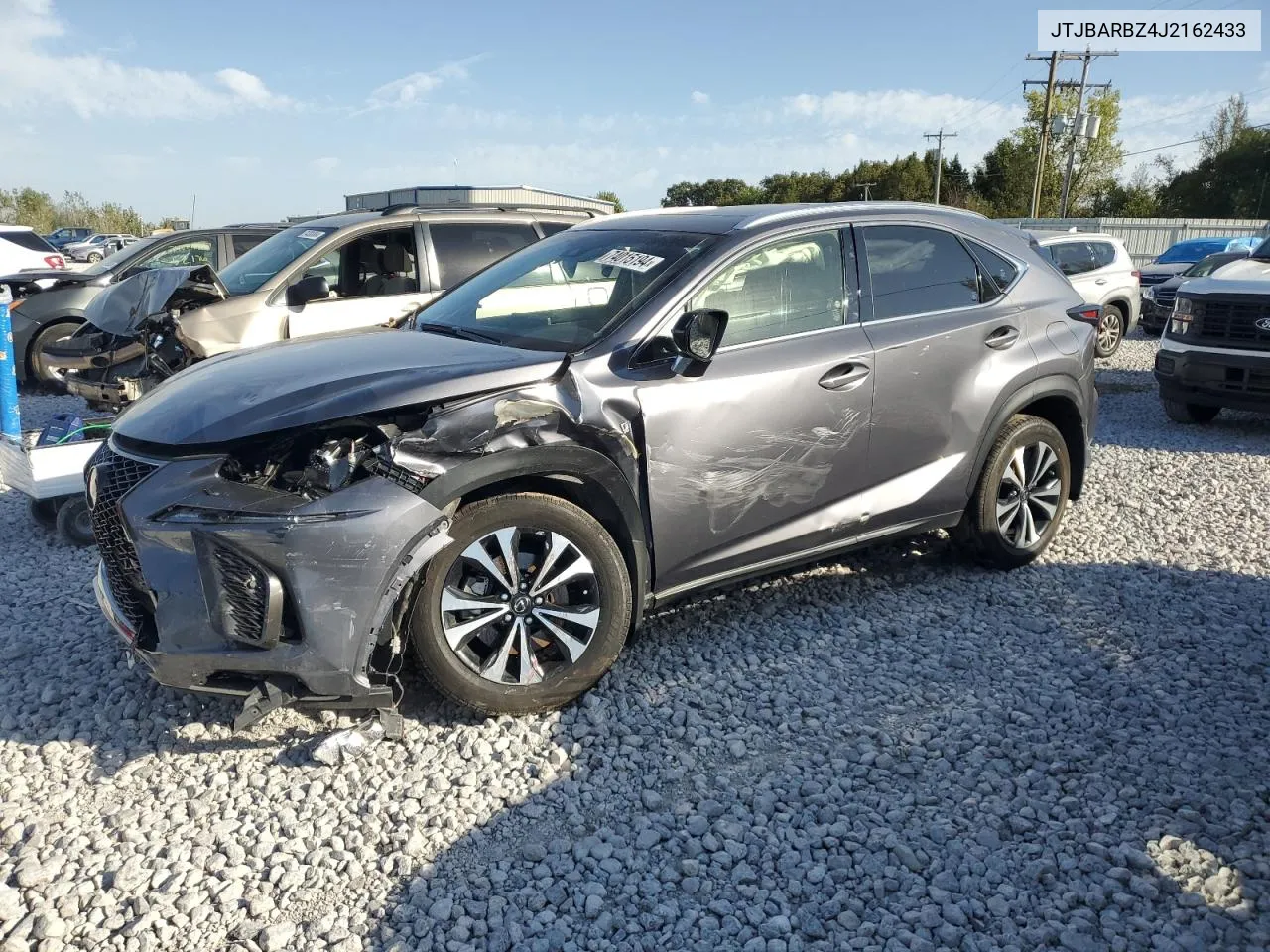 JTJBARBZ4J2162433 2018 Lexus Nx 300 Base