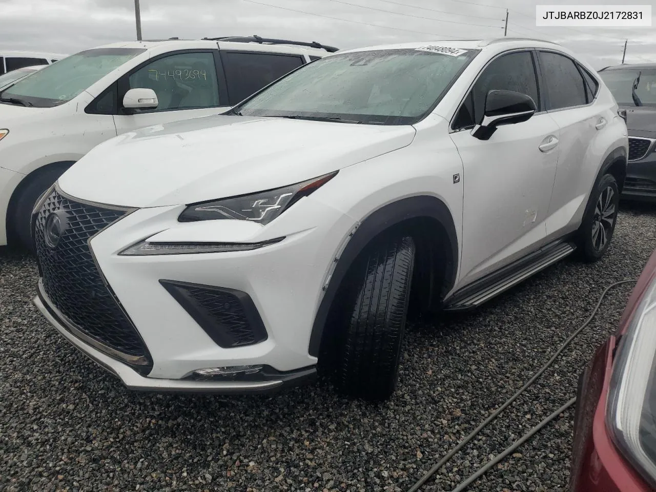 JTJBARBZ0J2172831 2018 Lexus Nx 300 Base