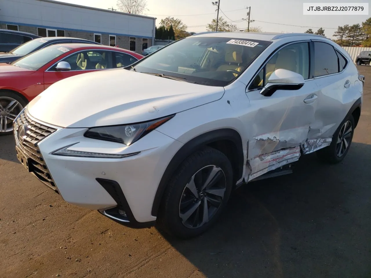 2018 Lexus Nx 300H VIN: JTJBJRBZ2J2077879 Lot: 74330414