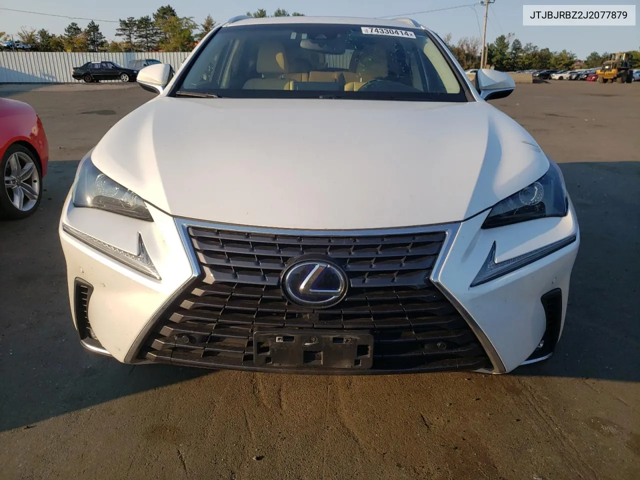 2018 Lexus Nx 300H VIN: JTJBJRBZ2J2077879 Lot: 74330414