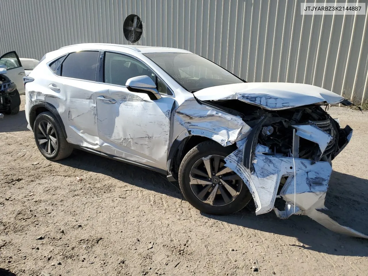 2018 Lexus Nx 300 Base VIN: JTJYARBZ3K2144887 Lot: 75273104