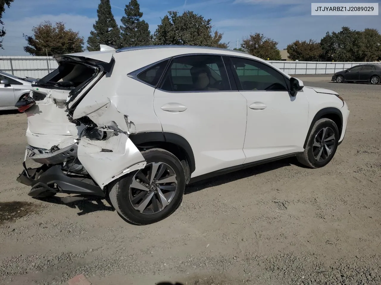 2018 Lexus Nx 300 Base VIN: JTJYARBZ1J2089029 Lot: 75359204