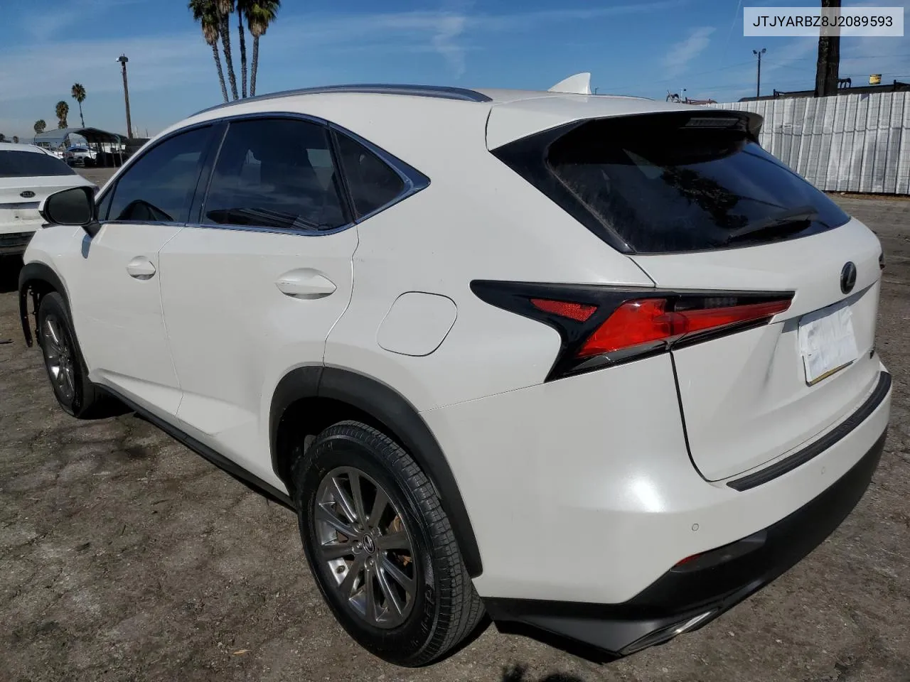 2018 Lexus Nx 300 Base VIN: JTJYARBZ8J2089593 Lot: 75366574