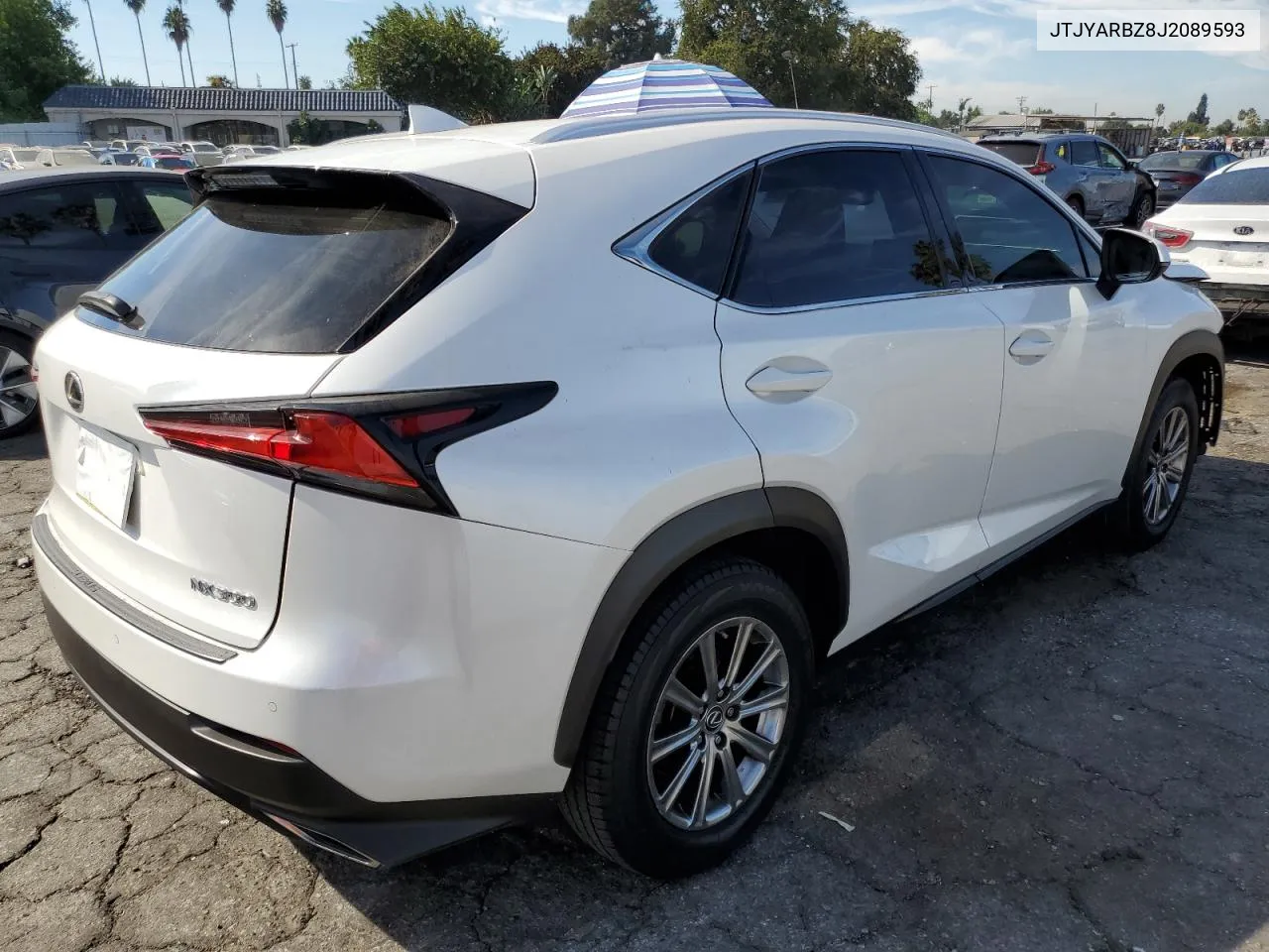 2018 Lexus Nx 300 Base VIN: JTJYARBZ8J2089593 Lot: 75366574