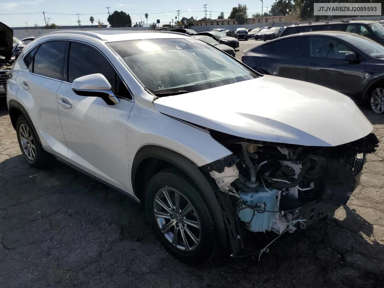 2018 Lexus Nx 300 Base VIN: JTJYARBZ8J2089593 Lot: 75366574