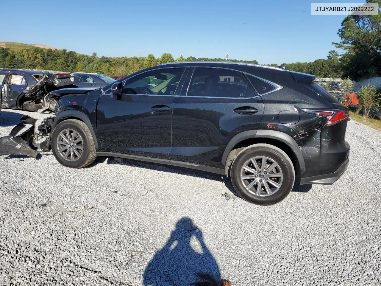 2018 Lexus Nx 300 Base VIN: JTJYARBZ1J2099222 Lot: 75565634