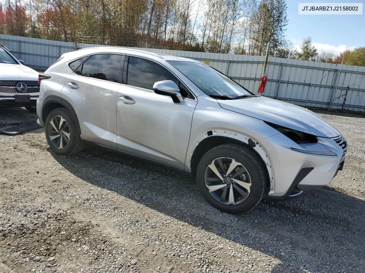 2018 Lexus Nx 300 Base VIN: JTJBARBZ1J2158002 Lot: 75569154