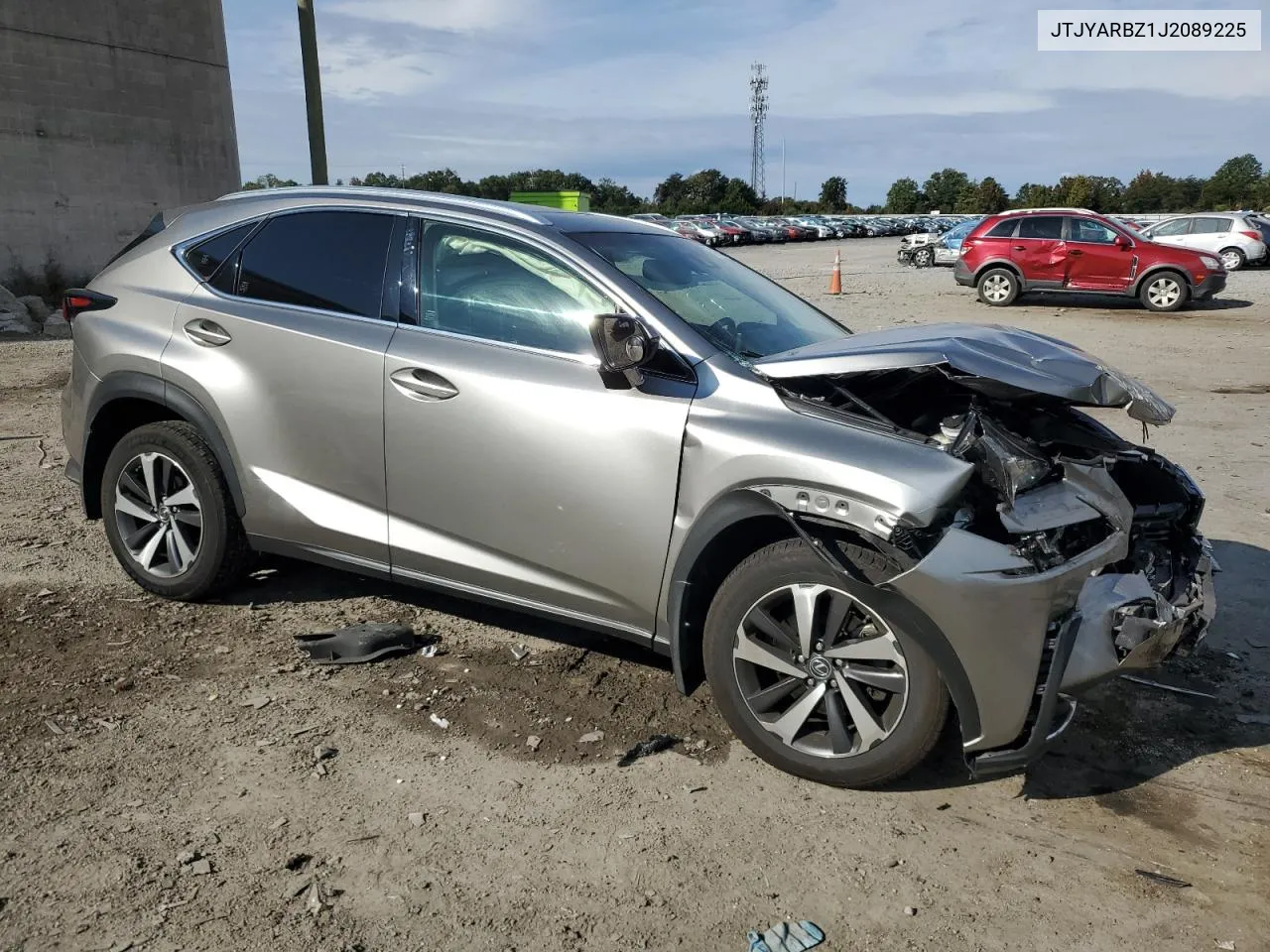 2018 Lexus Nx 300 Base VIN: JTJYARBZ1J2089225 Lot: 76197834