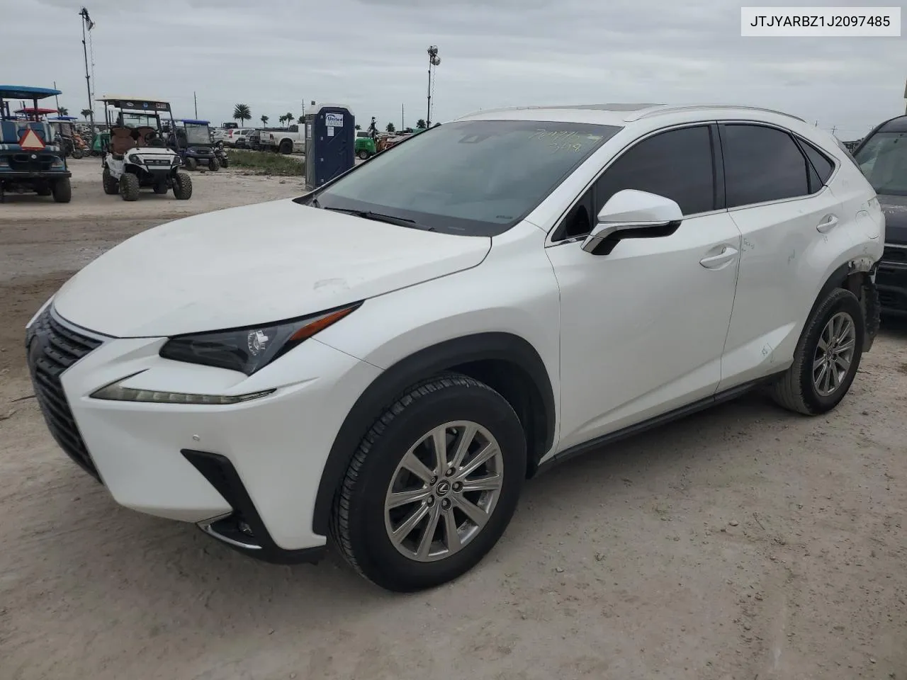 2018 Lexus Nx 300 Base VIN: JTJYARBZ1J2097485 Lot: 76477524