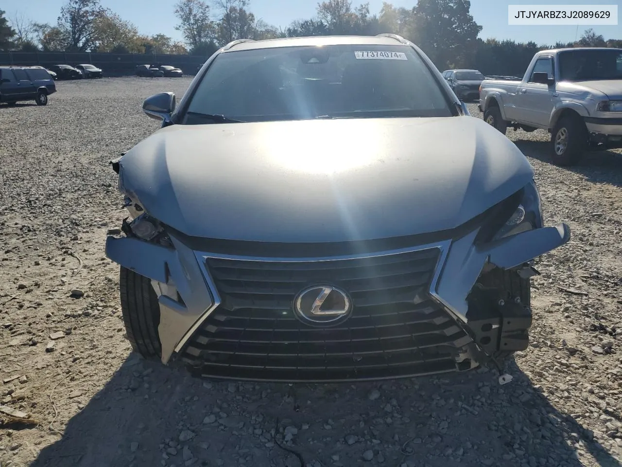 2018 Lexus Nx 300 Base VIN: JTJYARBZ3J2089629 Lot: 77374074