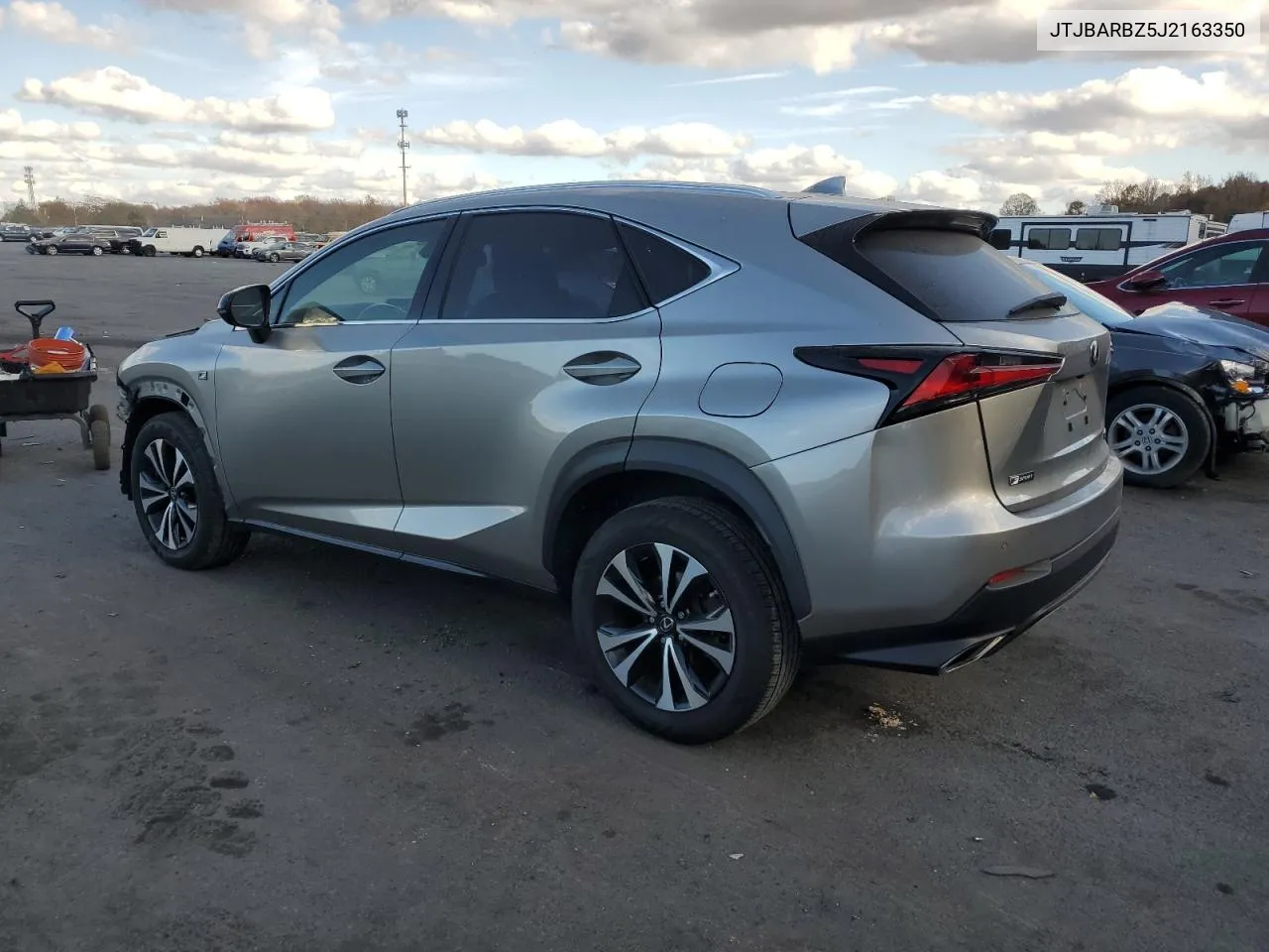 2018 Lexus Nx 300 Base VIN: JTJBARBZ5J2163350 Lot: 77676574