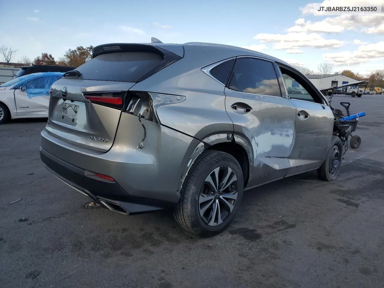 2018 Lexus Nx 300 Base VIN: JTJBARBZ5J2163350 Lot: 77676574