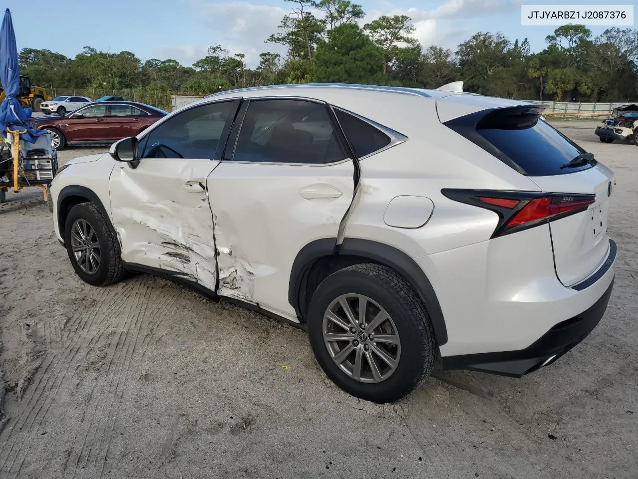 2018 Lexus Nx 300 Base VIN: JTJYARBZ1J2087376 Lot: 78737554