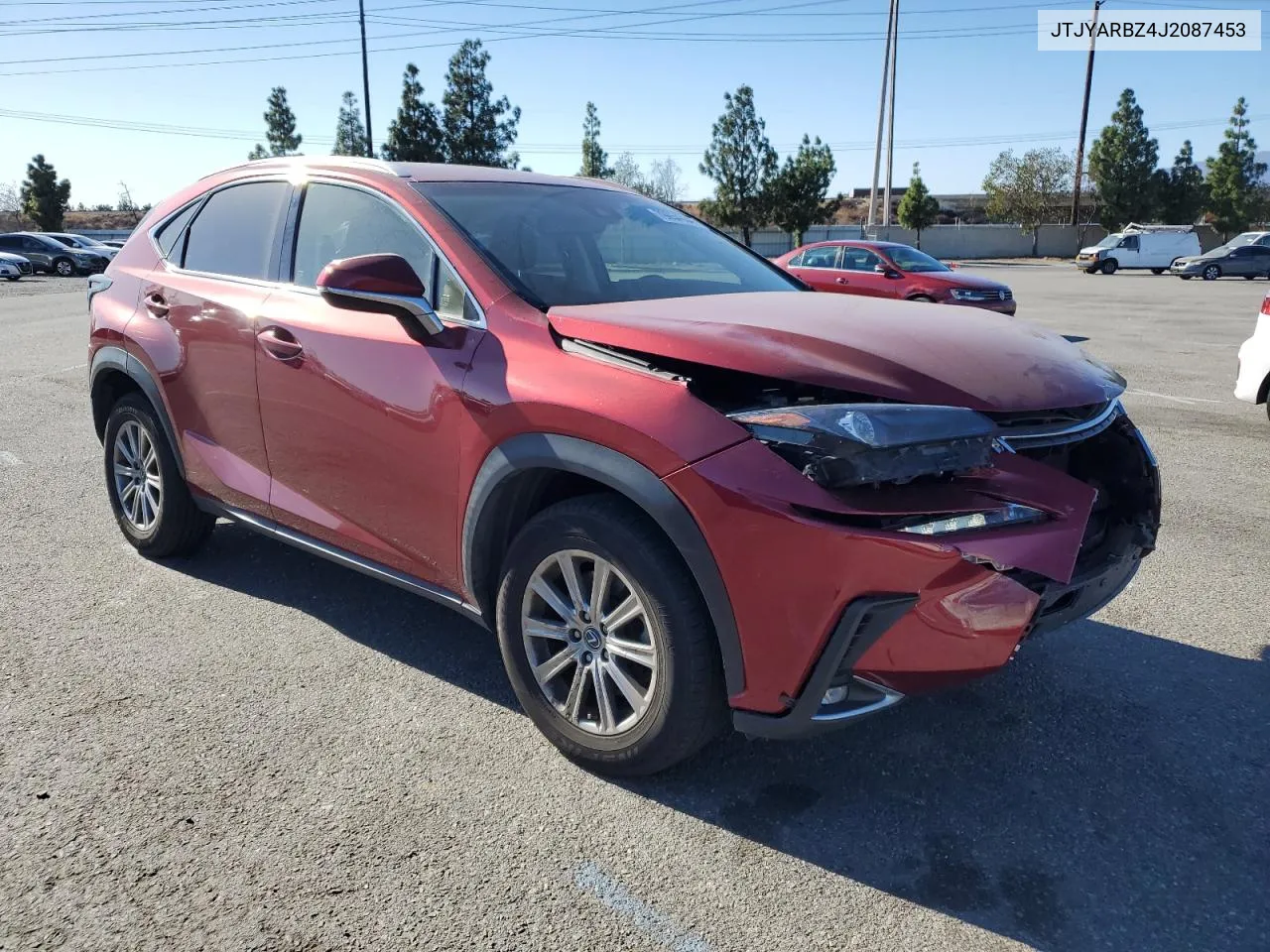 2018 Lexus Nx 300 Base VIN: JTJYARBZ4J2087453 Lot: 79854634