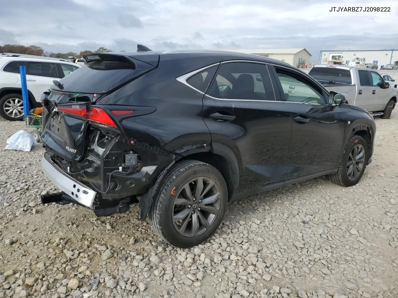 2018 Lexus Nx 300 Base VIN: JTJYARBZ7J2098222 Lot: 79924114