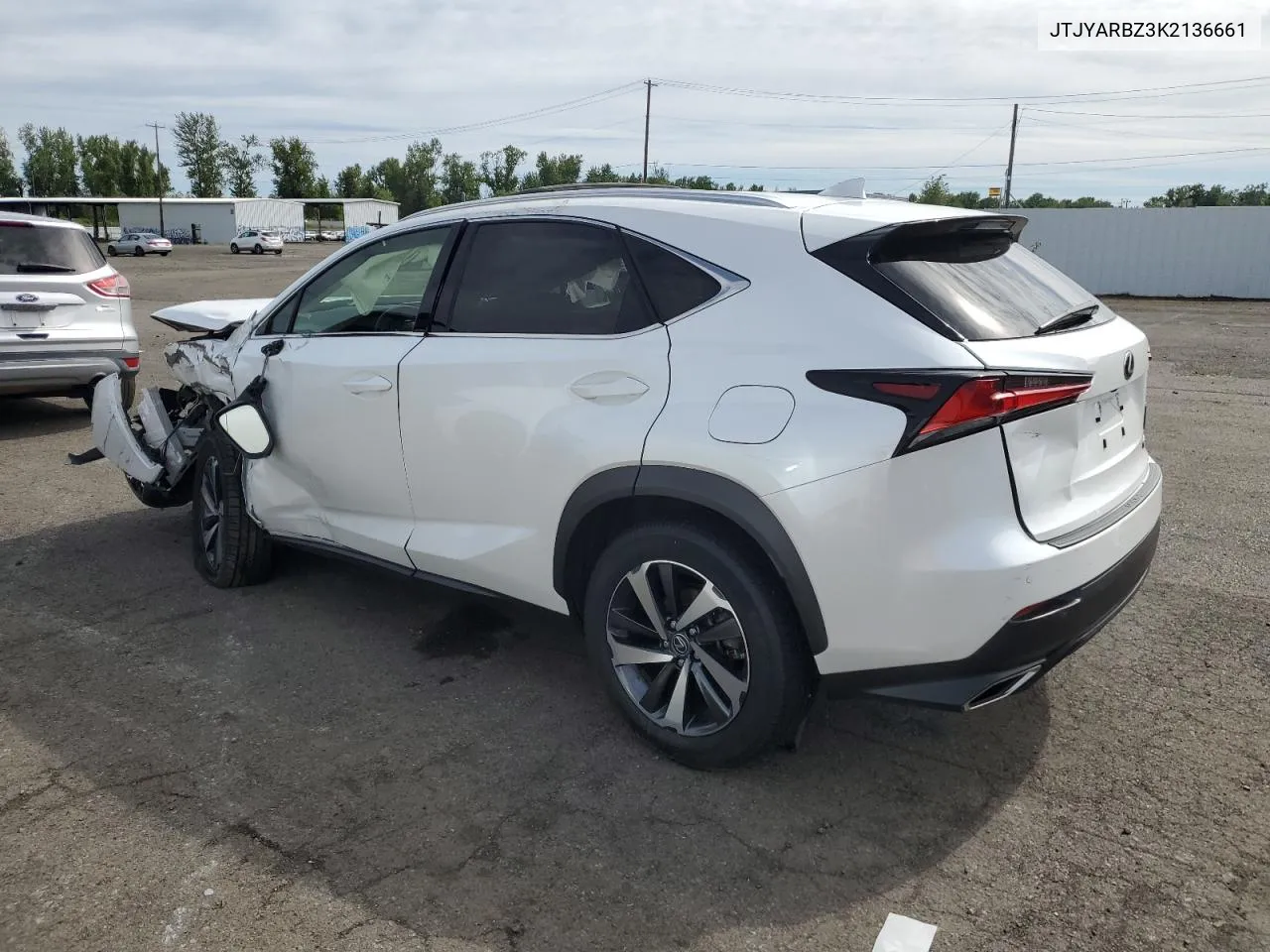 JTJYARBZ3K2136661 2019 Lexus Nx 300 Base