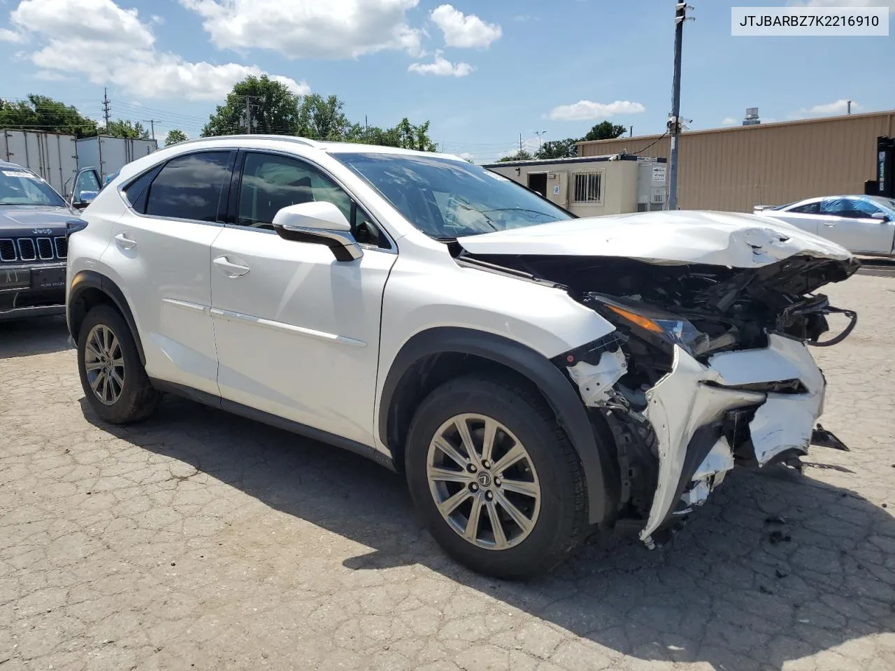 2019 Lexus Nx 300 Base VIN: JTJBARBZ7K2216910 Lot: 57451584