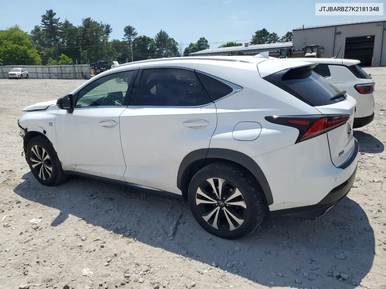 JTJBARBZ7K2181348 2019 Lexus Nx 300 Base