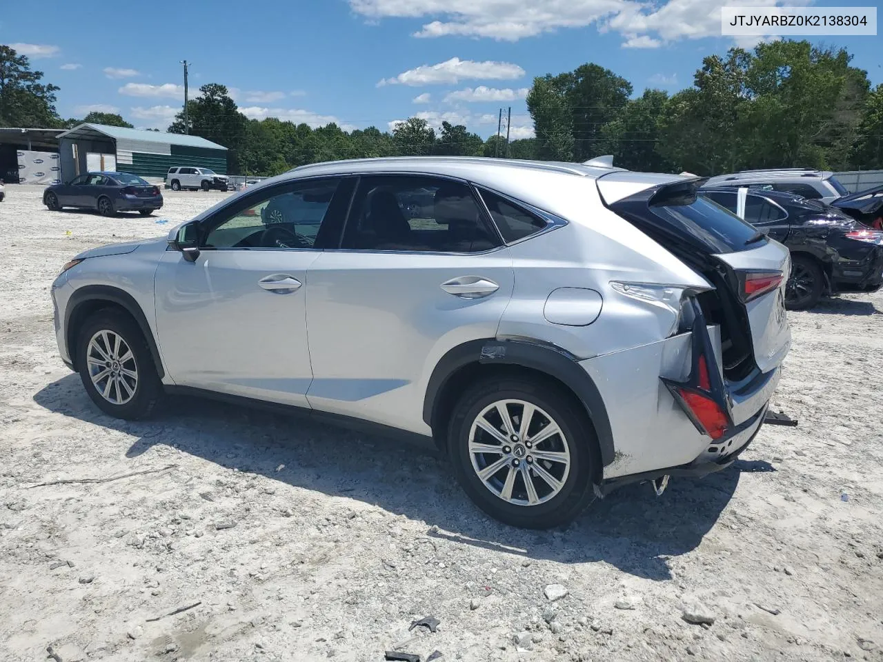 2019 Lexus Nx 300 Base VIN: JTJYARBZ0K2138304 Lot: 58043014