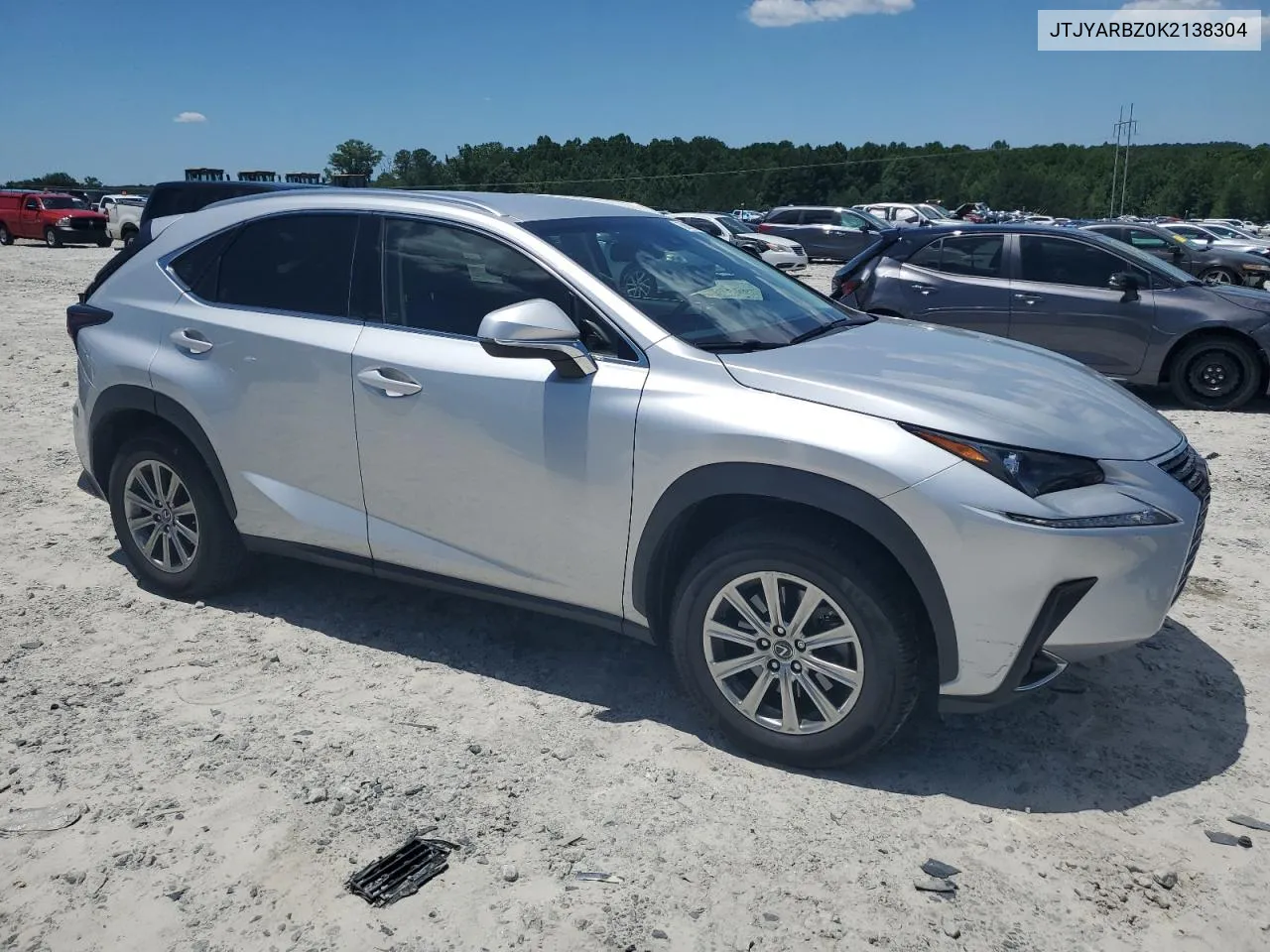 2019 Lexus Nx 300 Base VIN: JTJYARBZ0K2138304 Lot: 58043014