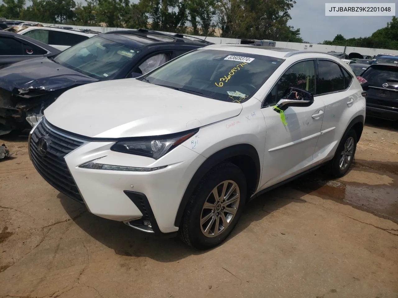 JTJBARBZ9K2201048 2019 Lexus Nx 300 Base