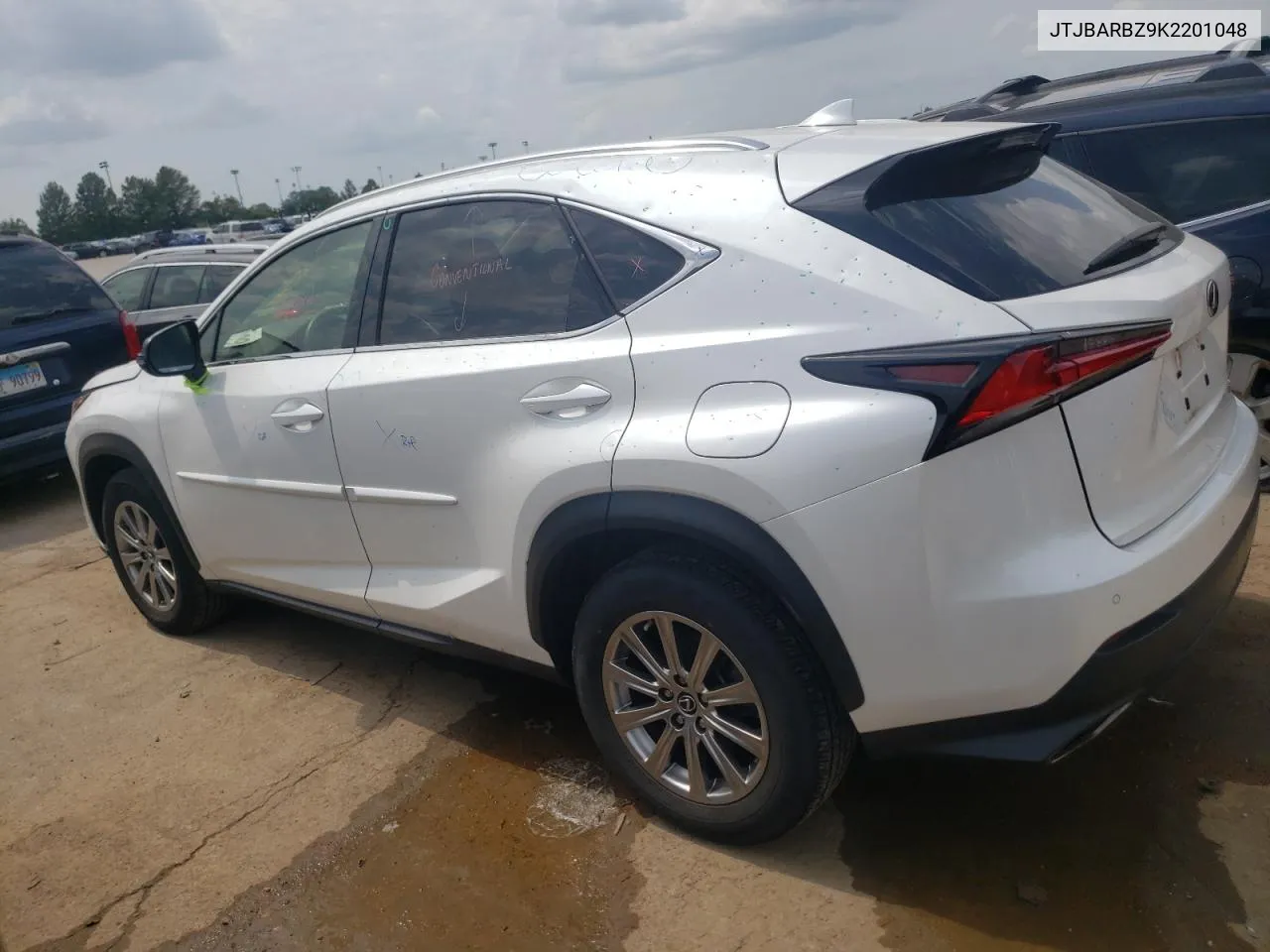 2019 Lexus Nx 300 Base VIN: JTJBARBZ9K2201048 Lot: 63609374