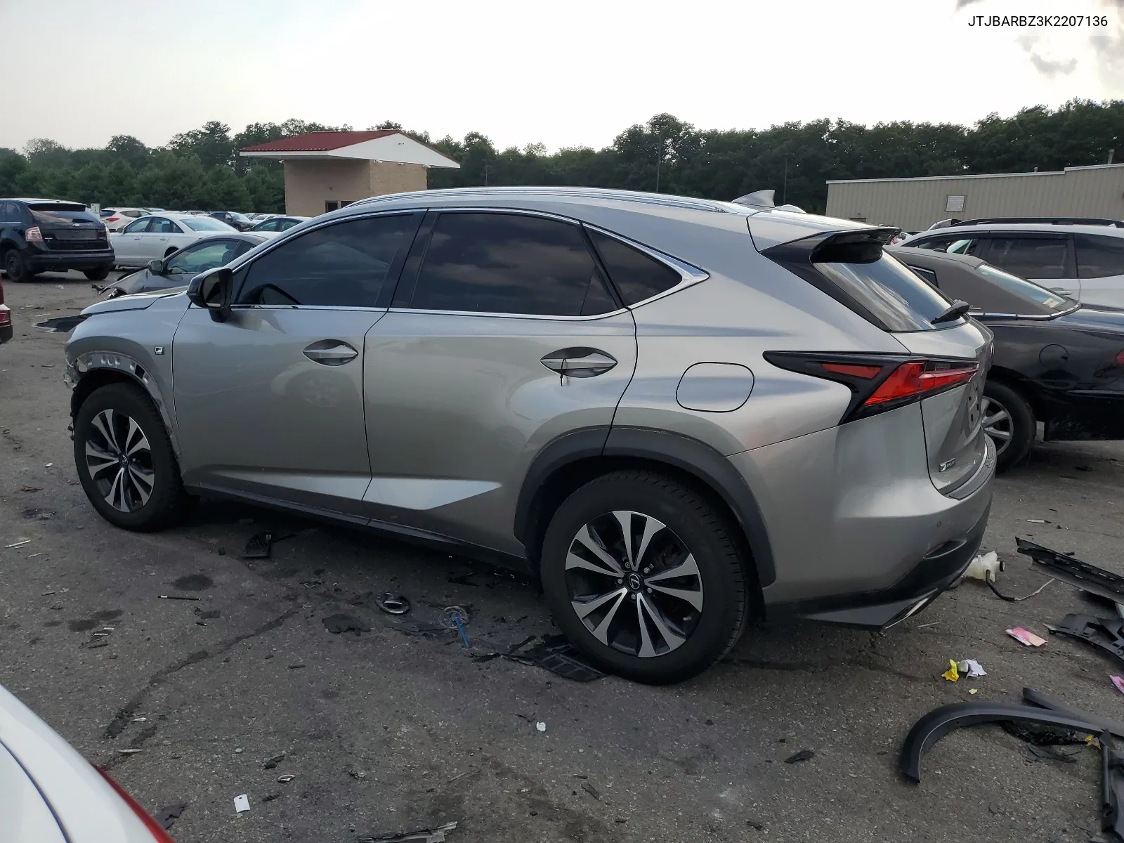 JTJBARBZ3K2207136 2019 Lexus Nx 300 Base