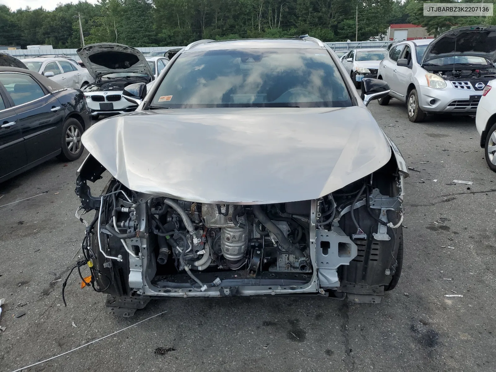 2019 Lexus Nx 300 Base VIN: JTJBARBZ3K2207136 Lot: 65135274