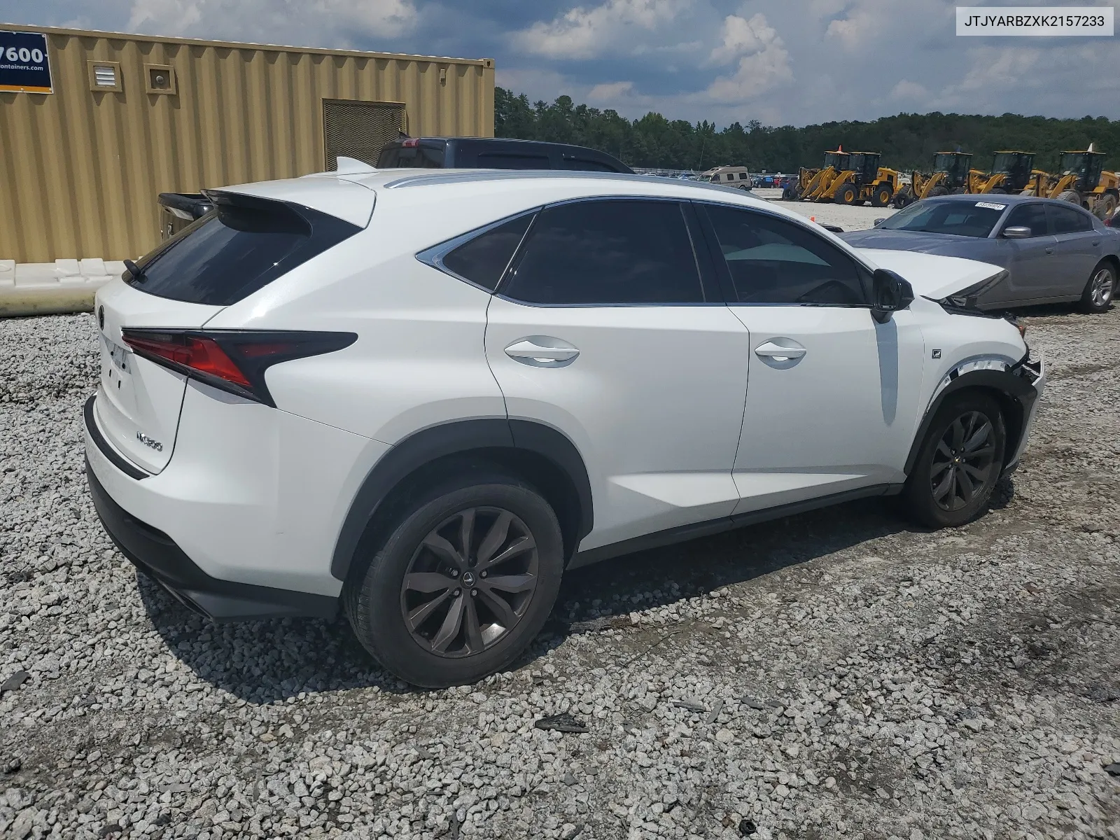 2019 Lexus Nx 300 Base VIN: JTJYARBZXK2157233 Lot: 65171944