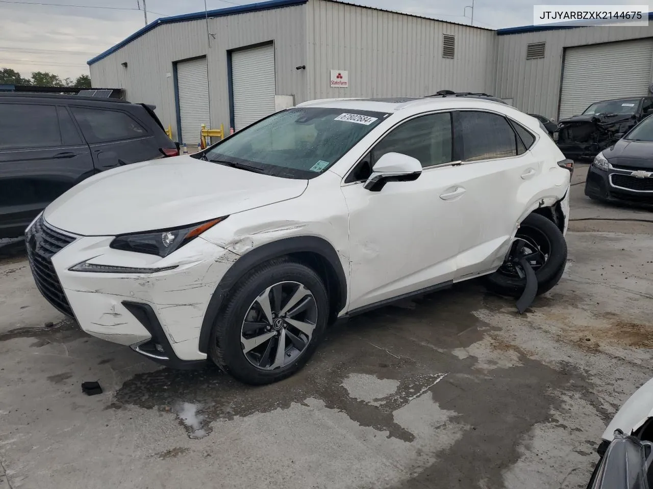 JTJYARBZXK2144675 2019 Lexus Nx 300 Base