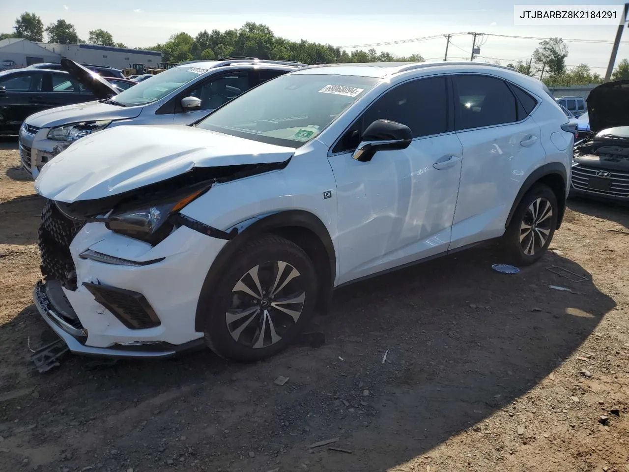 JTJBARBZ8K2184291 2019 Lexus Nx 300 Base